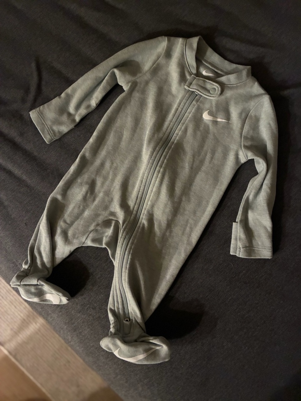 Nike Green Footed Zippie